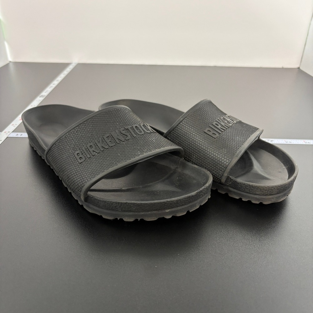Birkenstock Unisex Barbados EVA Slide Sandals 39 Black Waterproof Sport Slides